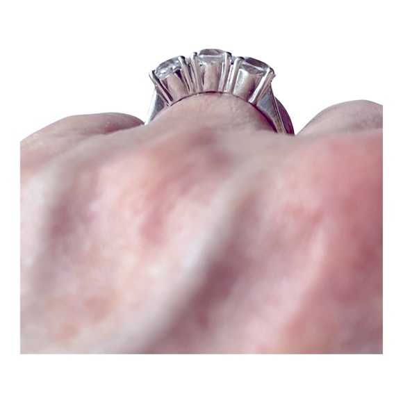 3 Stone Channel High Set Diamond Ring 2.5ct Sterling SOLD!!! - Picture 16 of 16